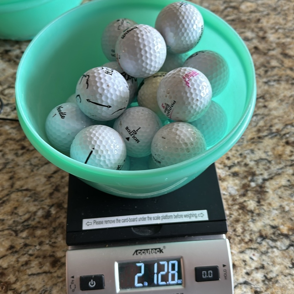 25 GOLF BALLS for 1 low price! 🎉🎉🎉🎉